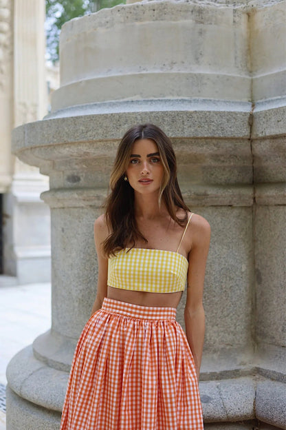 Bia Plaid Set